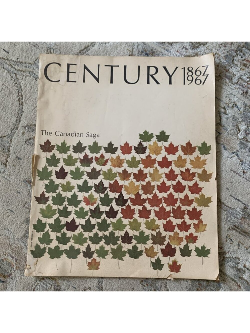 Century The Canadian Saga 1967 Magazine Used